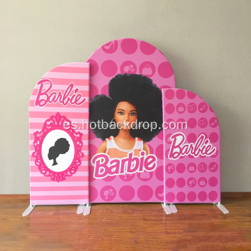 Barbie Boda Boda Arch Frame Stand Fackdrop de pared